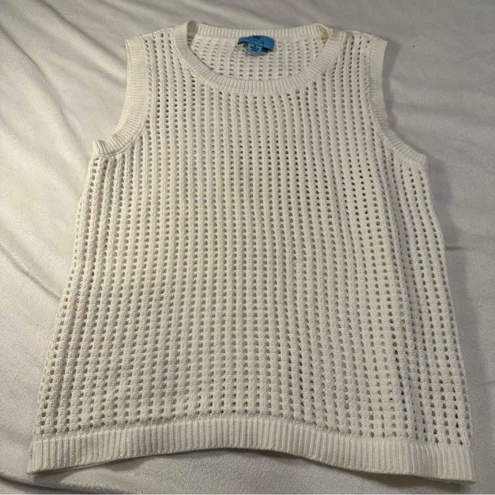 CeCe Cream Knit Top - Picture 7 of 8